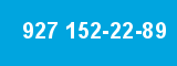 927 152-22-89 927 152-22-89